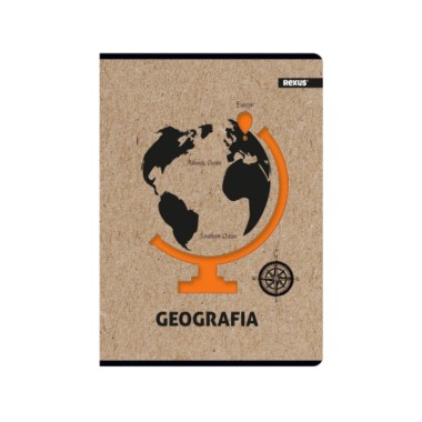 ZESZYT W KRATKĘ A5 GEOGRAFIA EKO