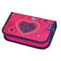 HERLITZ PIÓRNIK SZKOLNY BEZ WYPOSAŻENIA POJEDYNCZY PINK HEARTS