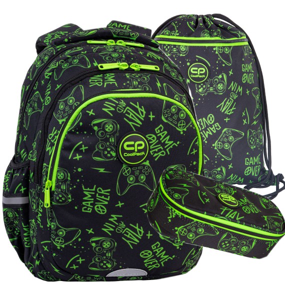 Coolpack Plecak szkolny Game Night 3w1 klasa 1-3