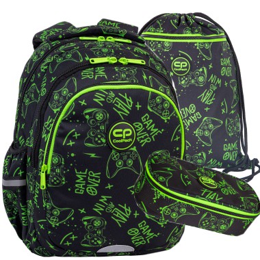 Coolpack Plecak szkolny Game Night 3w1 klasa 1-3