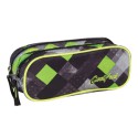SASZETKA PATIO COOL PACK CLEVER CP59220 GRUNGE GREY PODWÓJNA PROSTOKĄTNA