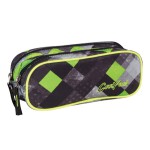 SASZETKA PATIO COOL PACK CLEVER CP59220 GRUNGE GREY PODWÓJNA PROSTOKĄTNA