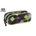 SASZETKA PATIO COOL PACK CLEVER CP59220 GRUNGE GREY PODWÓJNA PROSTOKĄTNA