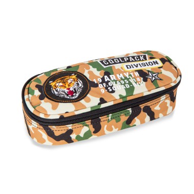 COOLPACK PIÓRNIK CAMPUS CAMO DESERT BADGES A62109
