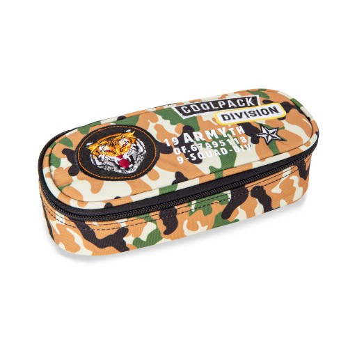 COOLPACK PIÓRNIK CAMPUS CAMO DESERT BADGES A62109