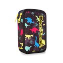 COOLPACK PIÓRNIK POTRÓJNY Z WYPOSAŻENIEM LED DINOSAURS A67204