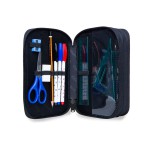 COOLPACK PIÓRNIK POTRÓJNY Z WYPOSAŻENIEM LED DINOSAURS A67204