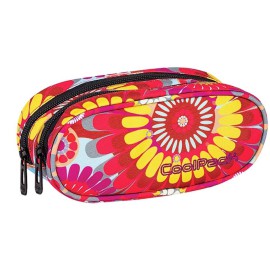 Coolpack Piórnik saszetka Tuba owalna kwiaty