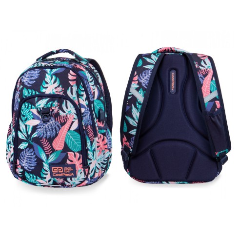 COOLPACK PLECAK MŁODZIEŻOWY SZKOLNY STRIKE-L TROPICAL MIST B18043