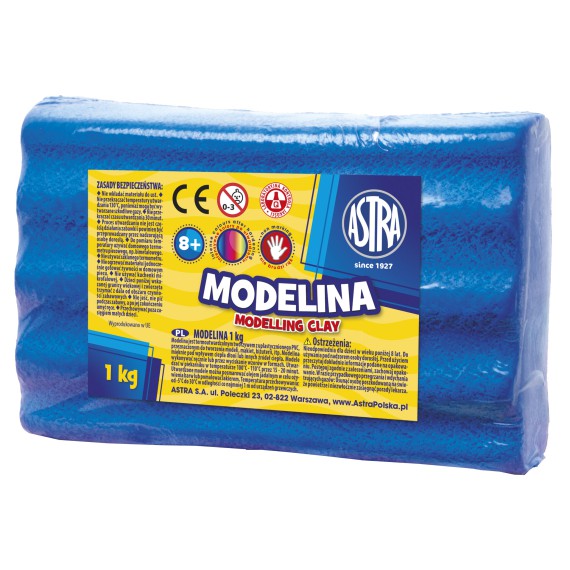 MODELINA ASTRA 1 KG NIEBIESKA