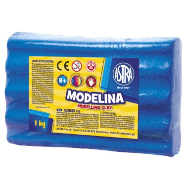 MODELINA ASTRA 1 KG NIEBIESKA