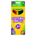 CRAYOLA KREDKI OŁÓWKOWE 24 KOL.NIETOKSYCZNE