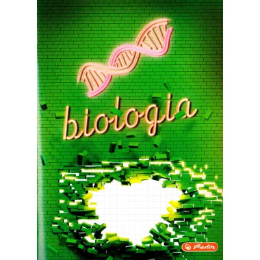 Herlitz Zeszyt tematyczny biologia a5 60k kratka
