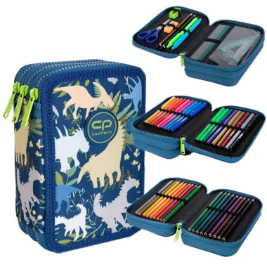 Coolpack Piórnik Jumper 3 Dino Park z Wyp.