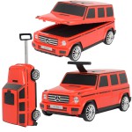 COIL Walizka Jeździk 3W1 Mercedes G-CLASS Auto samochód dla dzieci czerwony COIL Walizka Jeździk 3W1 Mercedes G-CLASS Auto samochód dla dzieci czerwony