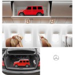 COIL Walizka Jeździk 3W1 Mercedes G-CLASS Auto samochód dla dzieci czerwony COIL Walizka Jeździk 3W1 Mercedes G-CLASS Auto samochód dla dzieci czerwony