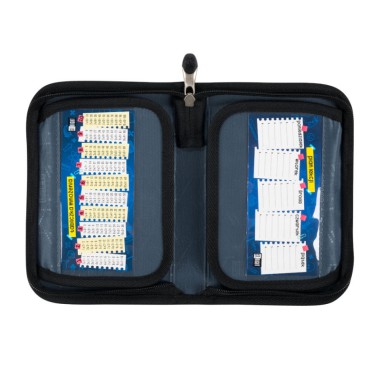 Piórnik dwuklapkowy bez wyposażenia Rainbow Birds Tęczowe  Ptaki PC-03 Stright