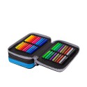 Piórnik szkolny CoolPack Jumper 3- komory z wyposażeniem Ombre Gradient berry
