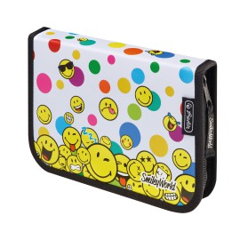 HERLITZ PIÓRNIK SZKOLNY 19 CZĘŚCI  SMILEYWORLD RAIN FACES
