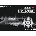 BLOK TECHNICZNY Z CZARNYMI KARTKAMI A4 10 KARTEK