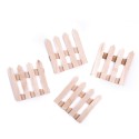 Craft Drewniane płotki 60x62 mm 4 szt