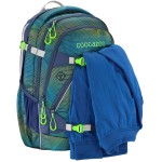 Hama Plecak szkolny COOCAZOO ScaleRale Soniclights Green
