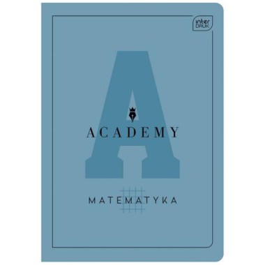 ZESZYT W KRATKĘ A5 MATEMATYKA ACADEMY 60 KARTEK INTERDRUK