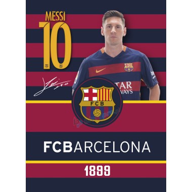 ZESZYT LINIA A5/60 KARTEK FC BARCELONA BARCA FAN 4