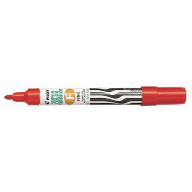 Marker PILOT F-fine czerwony