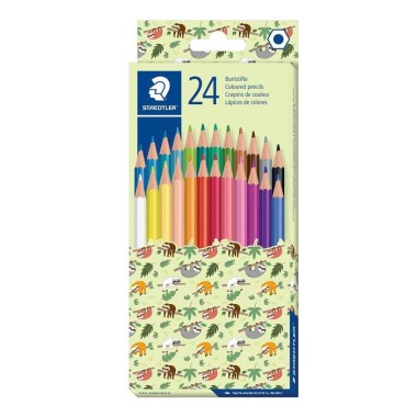 Staedtler Kredki sześciokątne 24 kolory