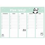 Interdruk Plan lekcji Panda Wisienki Interdruk Plan lekcji Panda Wisienki