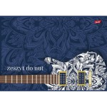 ZESZYT DO NUT A5 16 KARTEK DO MUZYKI