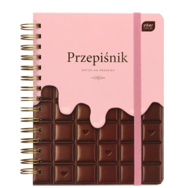 Przepiśnik Notes A5/ 240 90g  CHOCOLATE Interdruk
