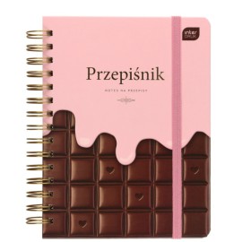 Przepiśnik Notes A5/ 240 90g  CHOCOLATE Interdruk