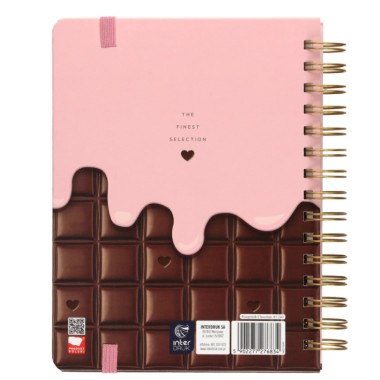 Przepiśnik Notes A5/ 240 90g  CHOCOLATE Interdruk