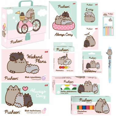 PUSHEEN WYPRAWKA SZKOLNA XXL 12W1