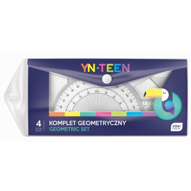 Interdruk Komplet Geomatryczny 4szt