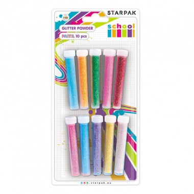 STARPAK Brokat sypki pastelowy 10 kolorów