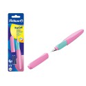Pelikan Pióro wieczne twist różowe + naboje