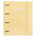 COOLPACK Segregator Organizer A4 z kartkami RING BOOK Pastel Żółty