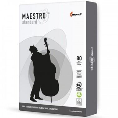 PAPIER KSERO 80g A3 MAESTRO STANDARD BIAŁY 500 ARKUSZY