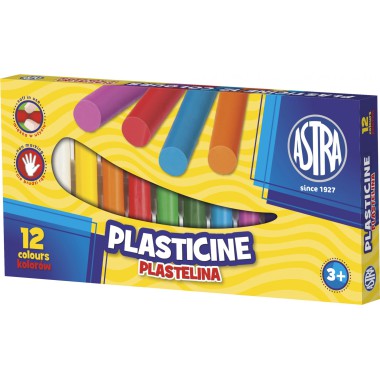 PLASTELINA 12 KOLORÓW ASTRA