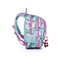 Topgal Plecak szkolny 2w1 piórnik safari SET ELLY 23004 klasa 1-4