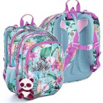 Topgal Plecak szkolny 2w1 piórnik safari SET ELLY 23004 klasa 1-4 Topgal Plecak szkolny 2w1 piórnik safari SET ELLY 23004 klasa 1-4