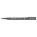 Staedtler Flamaster Marker pędzelkowy srebrny brush