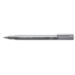 Staedtler Flamaster Marker pędzelkowy srebrny brush