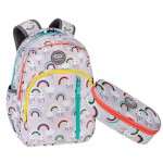 Coolpack Plecak piórnik 2w1 Base Rainbow Time Coolpack Plecak piórnik 2w1 Base Rainbow Time