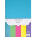 CRAFT Zestaw Papierów kolorowych A4 brights 220g/20 arkuszy