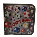 PIÓRNIK SZKOLNY PIŁKA FOOTBALL SZARY