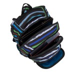 BAGMASTER Plecak LINCOLN 7 A GREEN/BLUE/BROWN